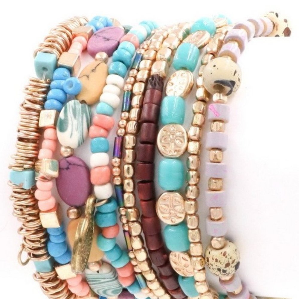 (2 left)  10 Piece Bracelet Set